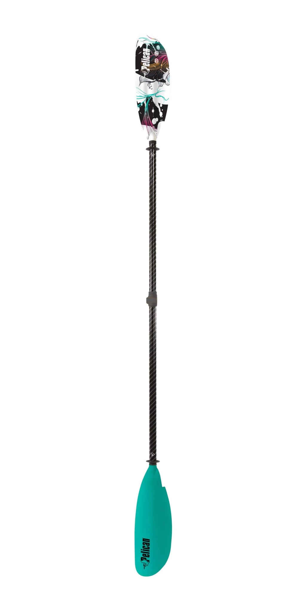 Adjustable Fiberglass Kayak Paddle with Nylon Blades Q16098