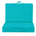 2 Pcs Portable Bleacher Seat Cushions with Handle N965
