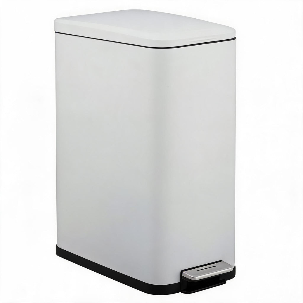 13.2 gal Stainless Steel Step Trash Can A7042