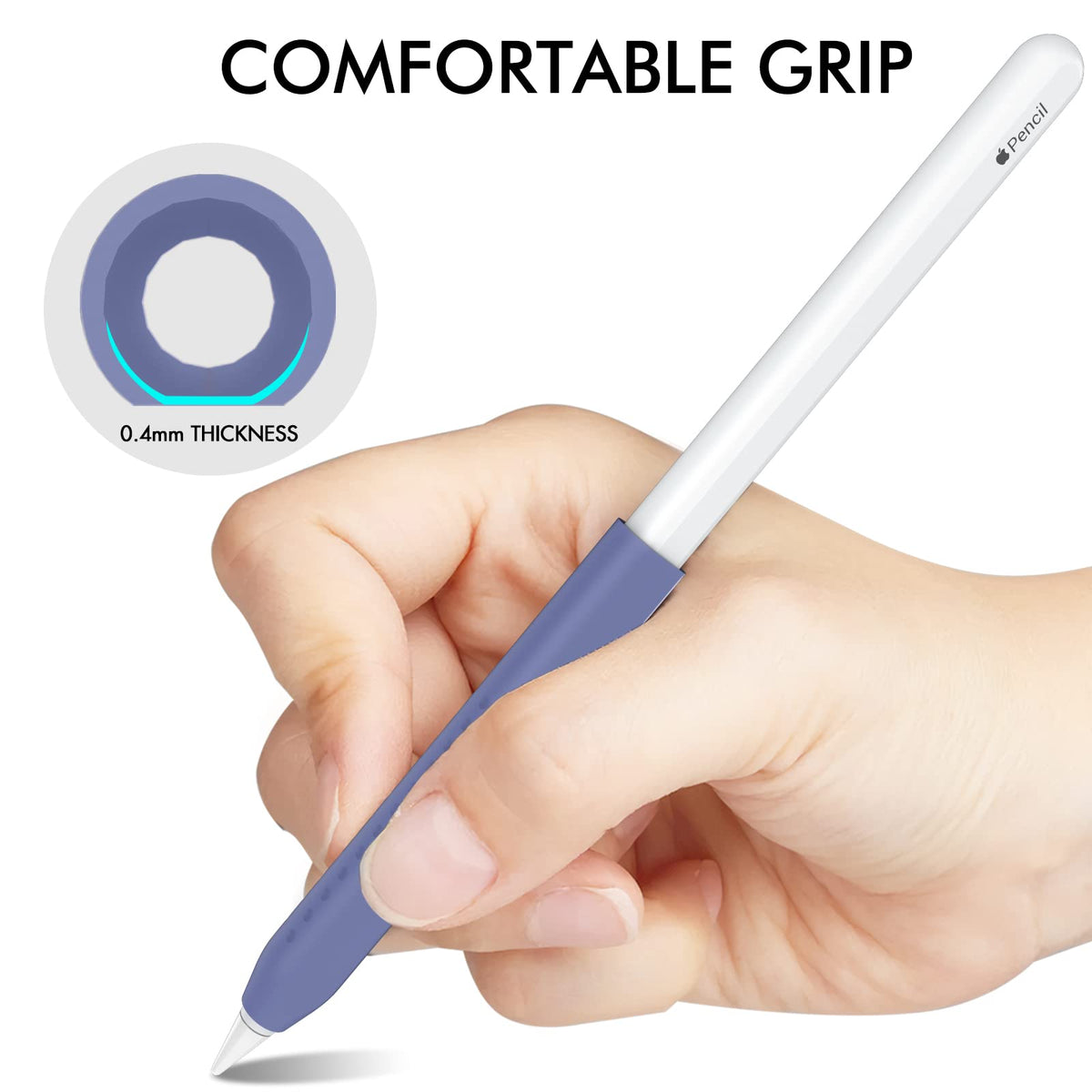 Silicone Grip for Apple Pencil 2nd Generation & Apple Pencil (USB-C) C75291
