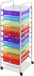 10 Drawer Rolling Craft Storage Cart H3271