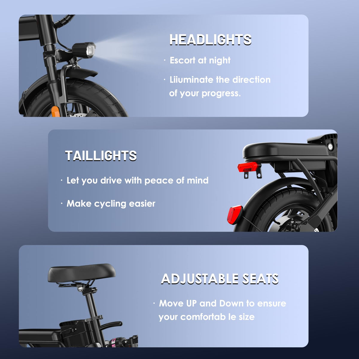 Foldable 14 Inch Electric Bike E7541