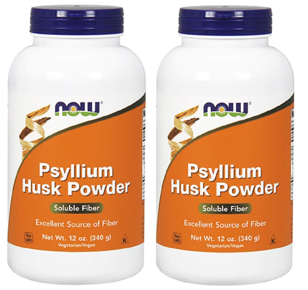 Psyllium Husk Powder 12 Ounce Pack of 2 C168