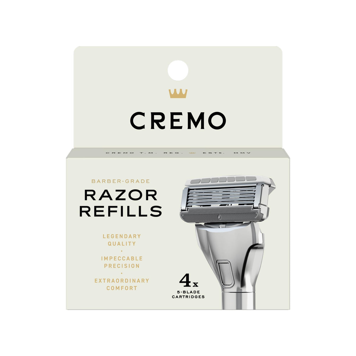 5 Blade Razors Refills, 4 ct G31253