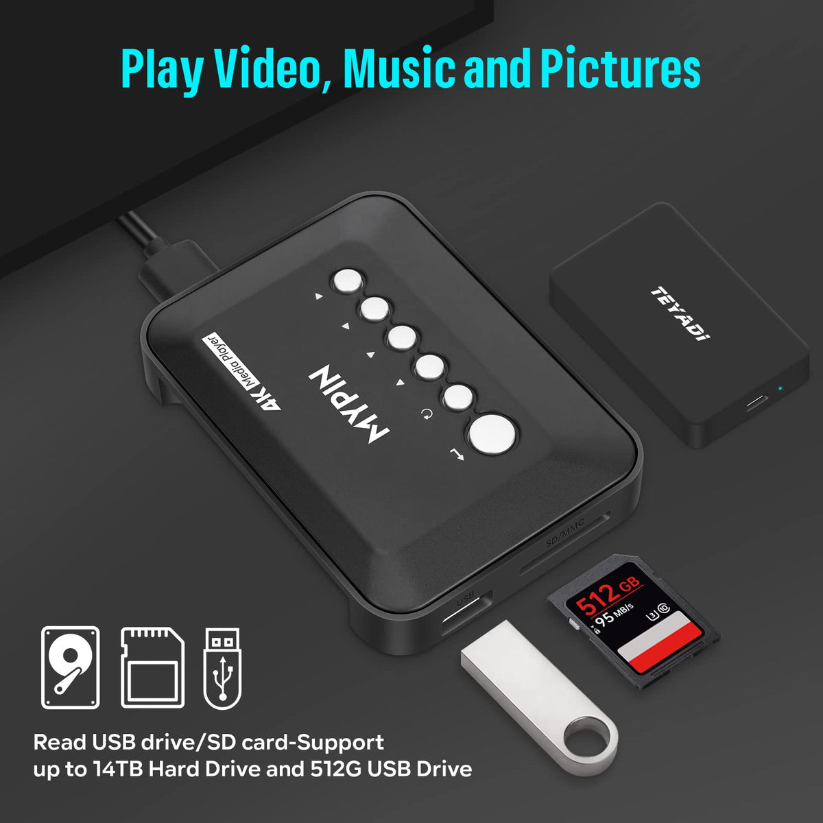 HDMI TV Media Player H1319