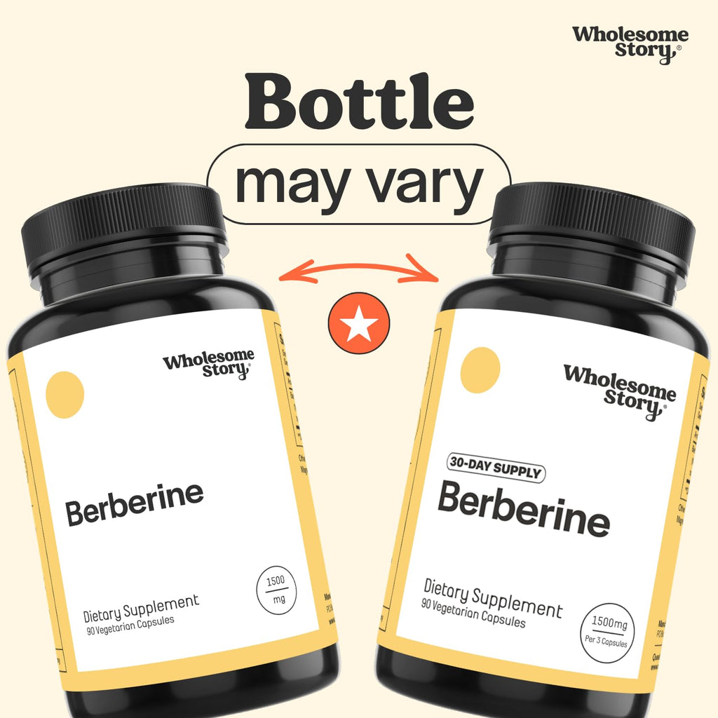 Berberine Supplement 1500mg 90 Capsules F540886