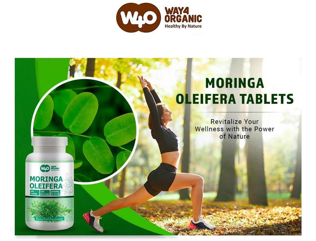 Moringa Leaf Powder Capsules 300 Pills H17110