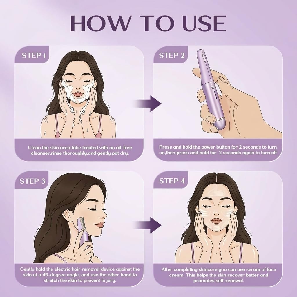 Dermaplane Razor for Face Hair Removal O819