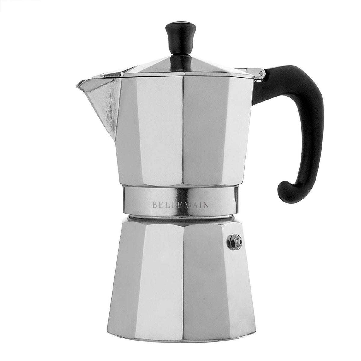 Stovetop Espresso Maker 6-Cup Silver W850