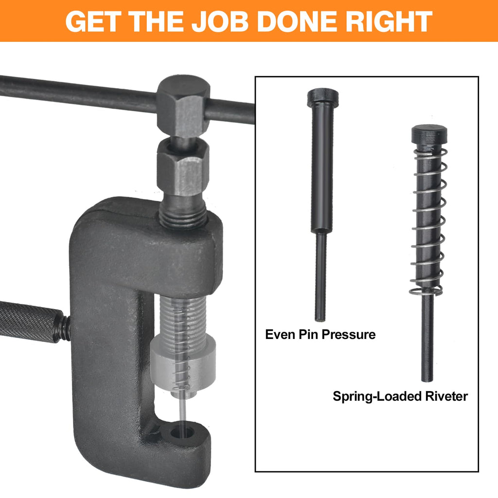 13-Piece Chain Breaker Rivet Tool Set T187