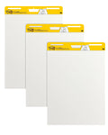 Super Sticky Wall Easel Pad, 25" x 30", 20 Sheets/Pad, 3 Pads/Pack F870961