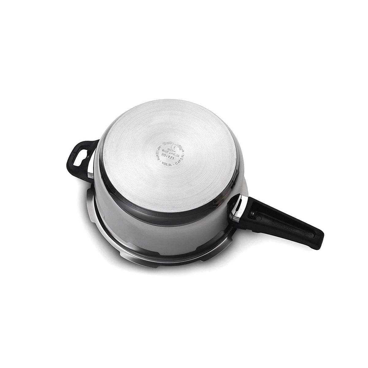 5 Liter Stainless Steel Induction Bottom Pressure Cooker L6949