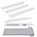 Set of 4 Magnetic Wooden Mahjong Racks with Pushers U797451