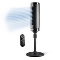 Black Tower Fan with Remote Q1985