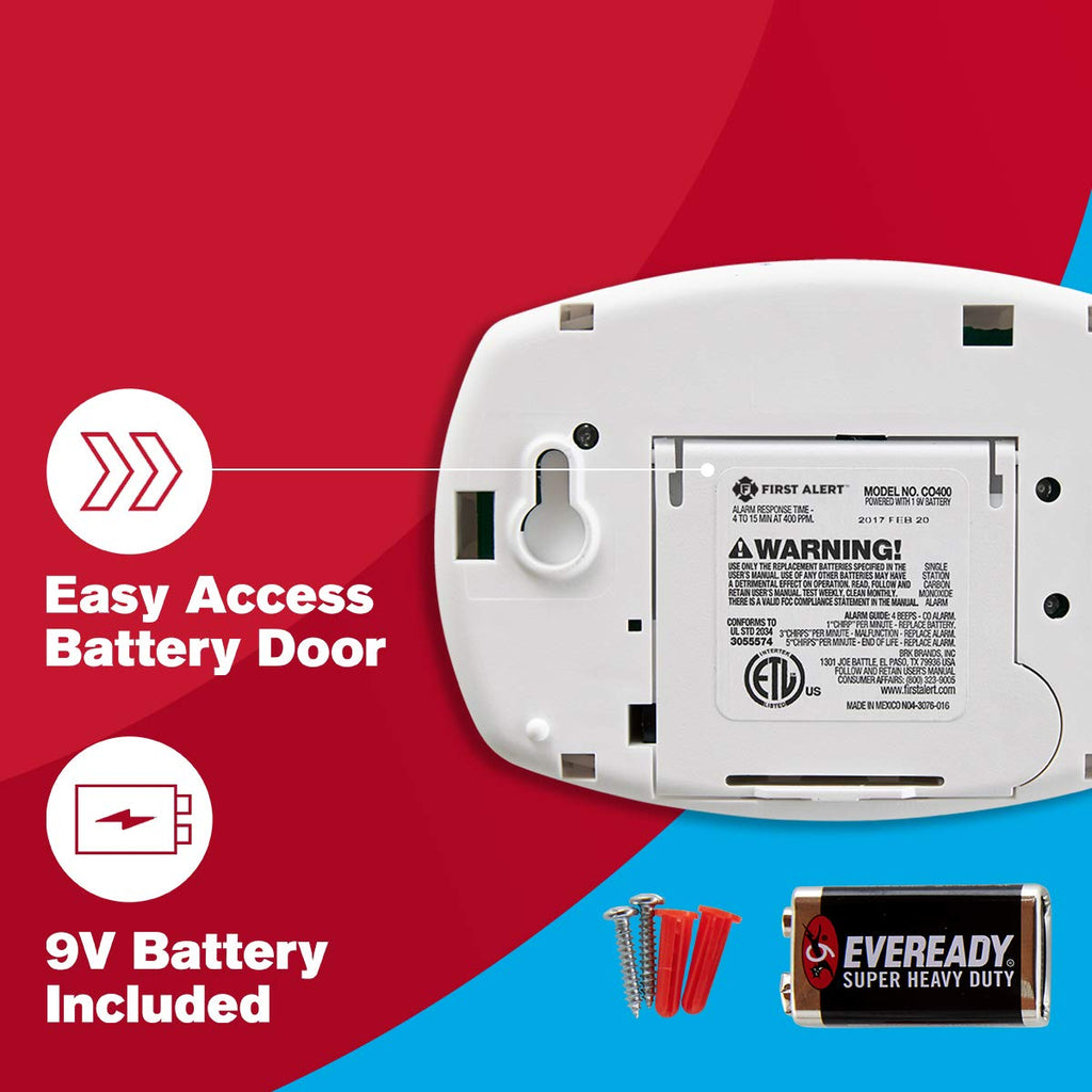 Battery Carbon Monoxide Alarm C36503