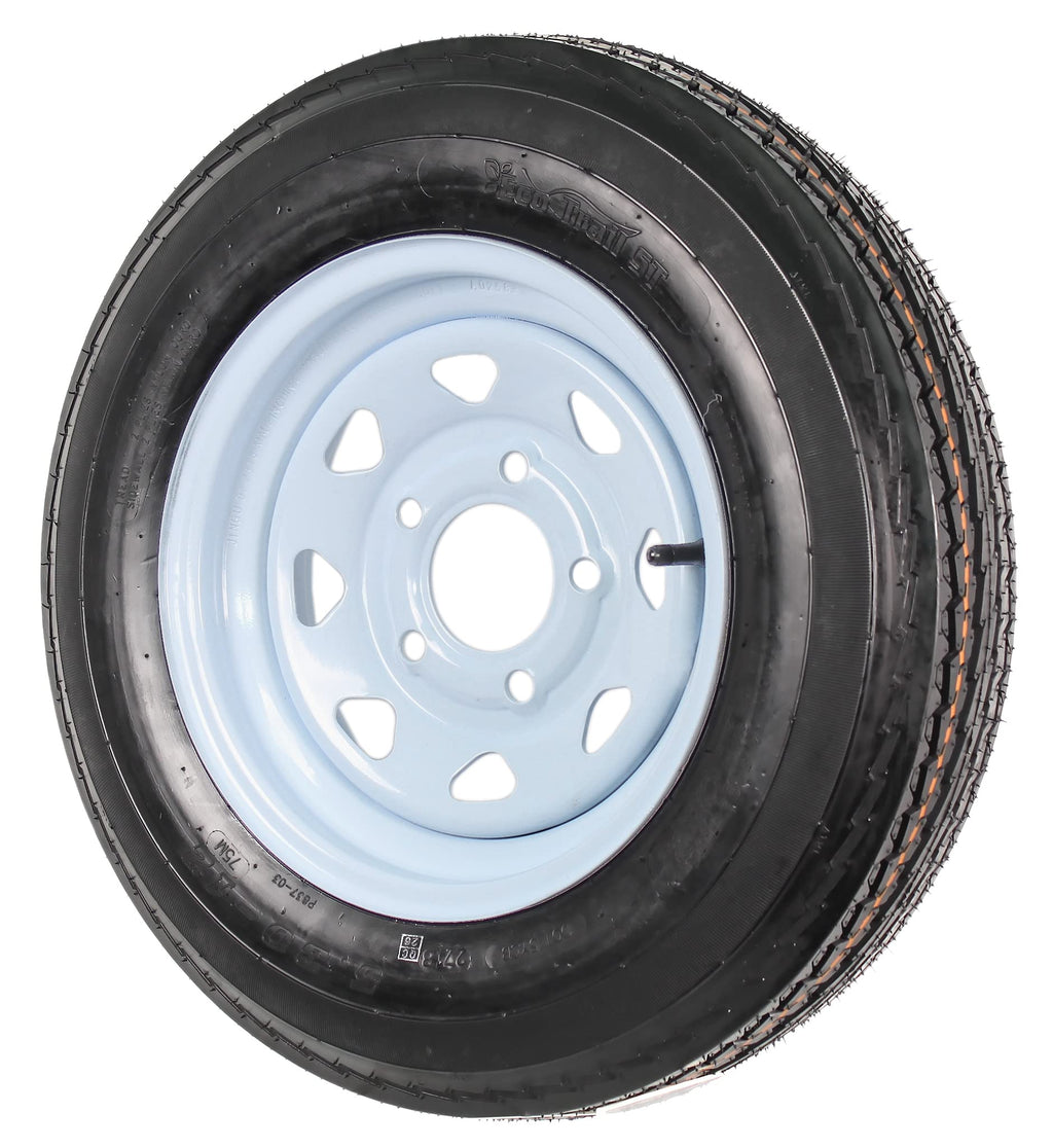 12 Inch 5 Lug Trailer Tire Rim Assembly Q493635