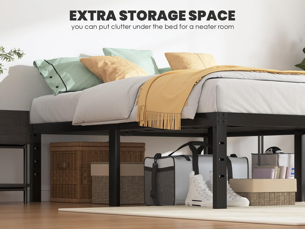 Full Size 18 in Platform Bed Frame U65042