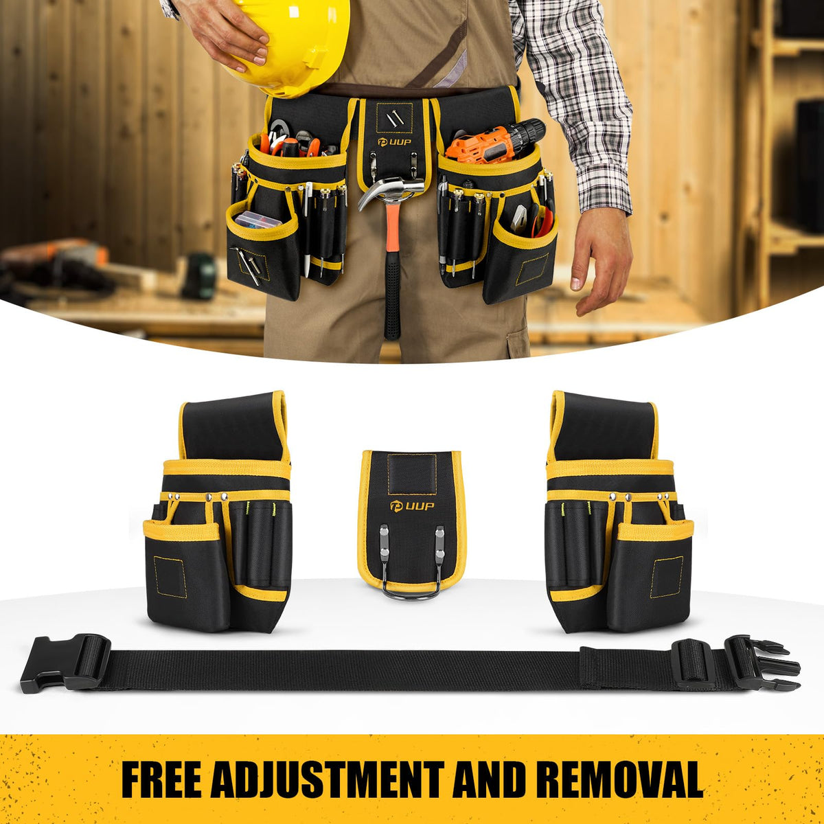Heavy Duty 26 Pockets Magnetic Tool Belt B494