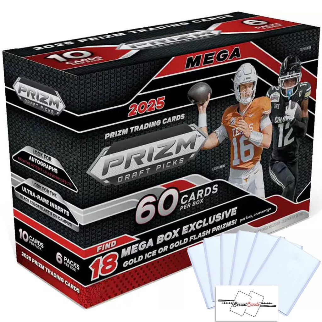 College Football Trading Cards Mega Box J8148