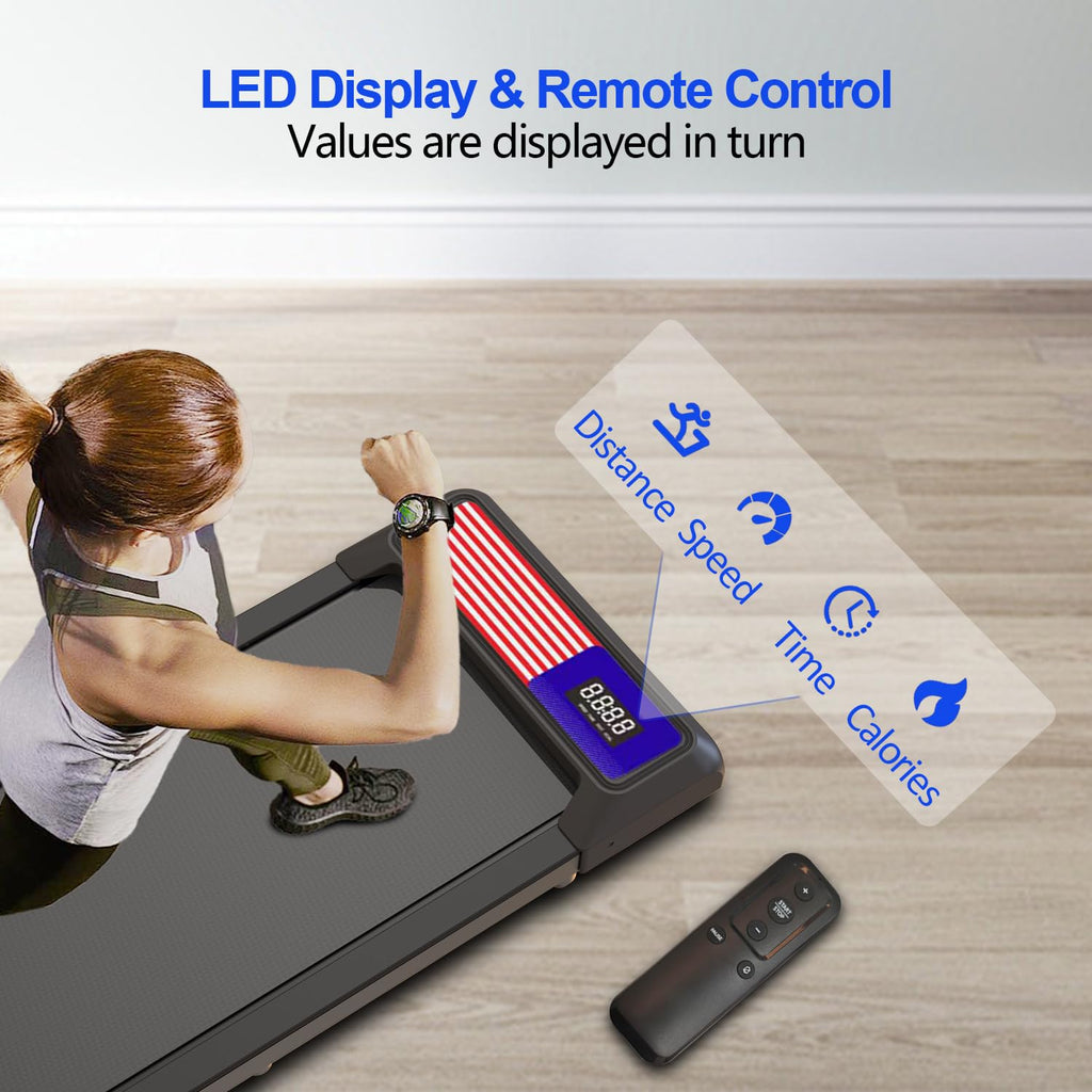 Under Desk Treadmill with 5% Incline A895854