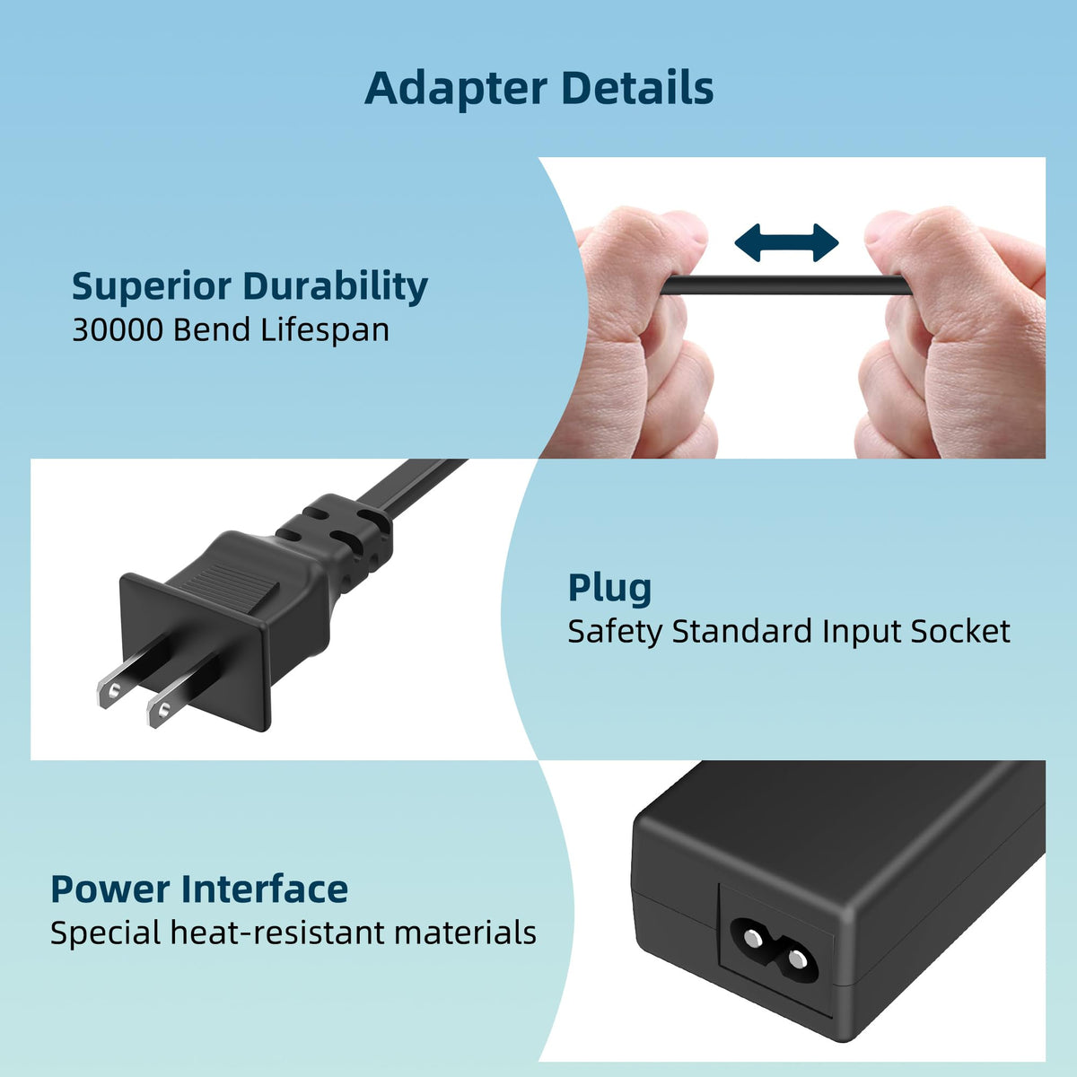 42V AC/DC Adapter for Folding Electric Scooter P38074