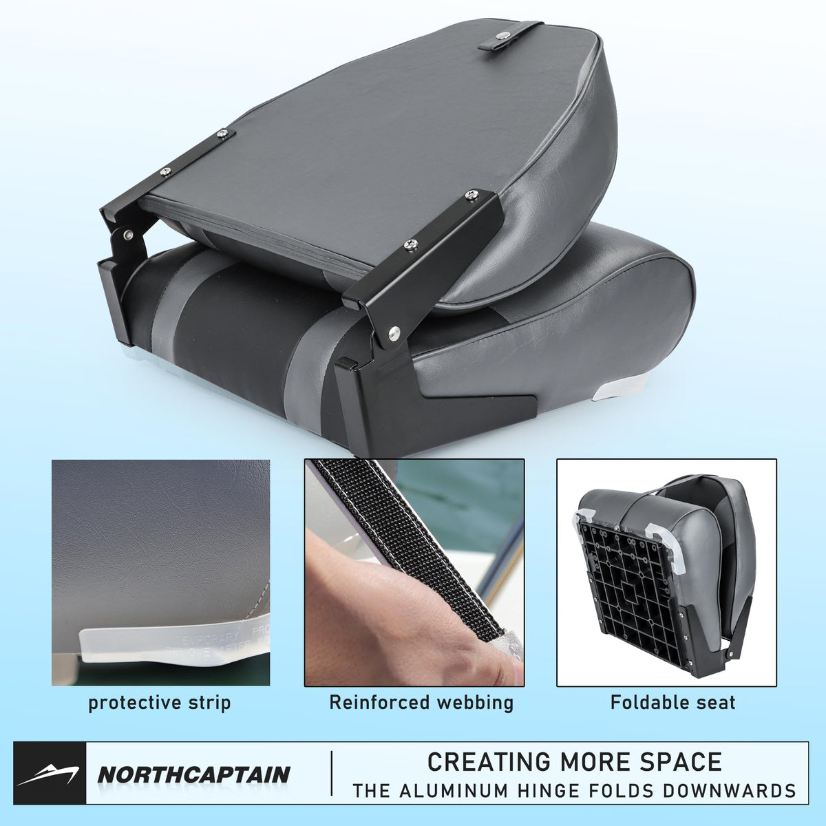 High Back Folding Boat Seat R133686