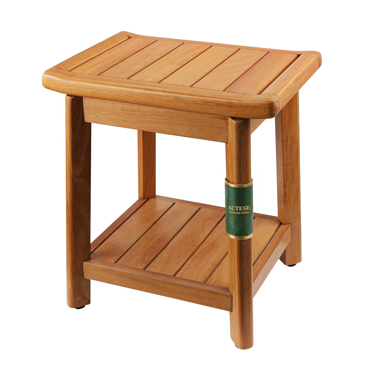Waterproof Wooden Teak Shower Bench D6001