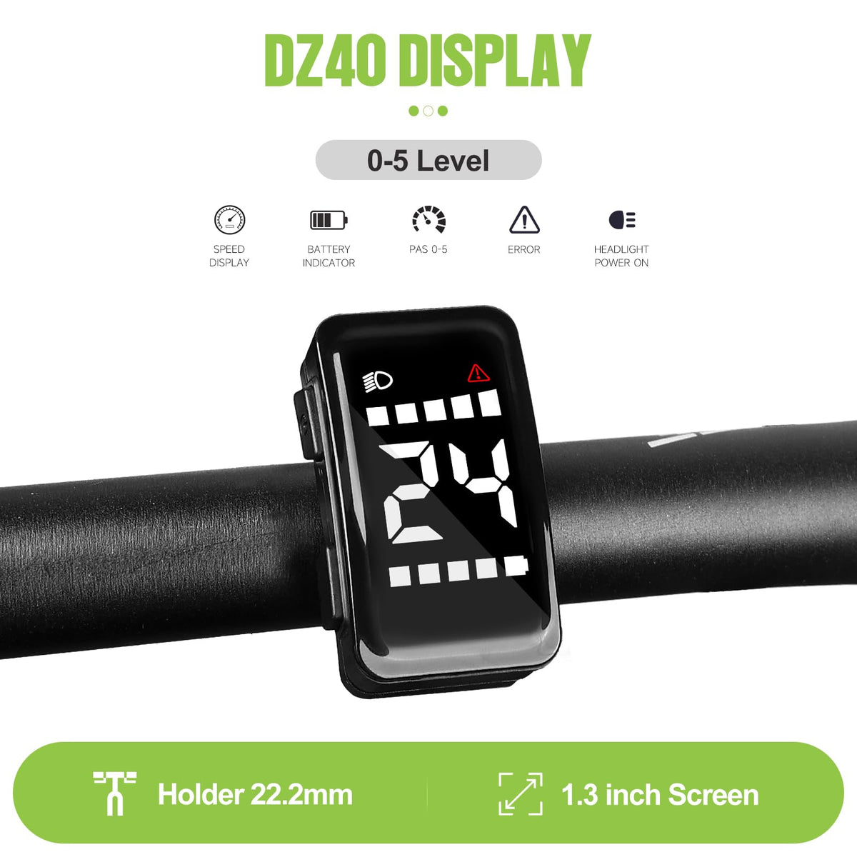 48V 500W Front Hub Motor Ebike Conversion Kit with Display D639