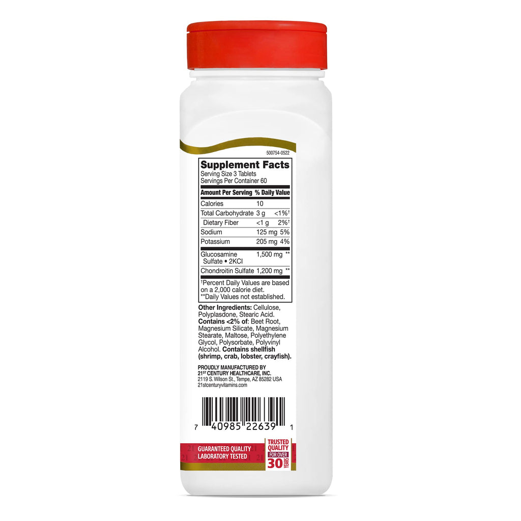 Glucosamine Chondroitin 500/400mg 180ct L640