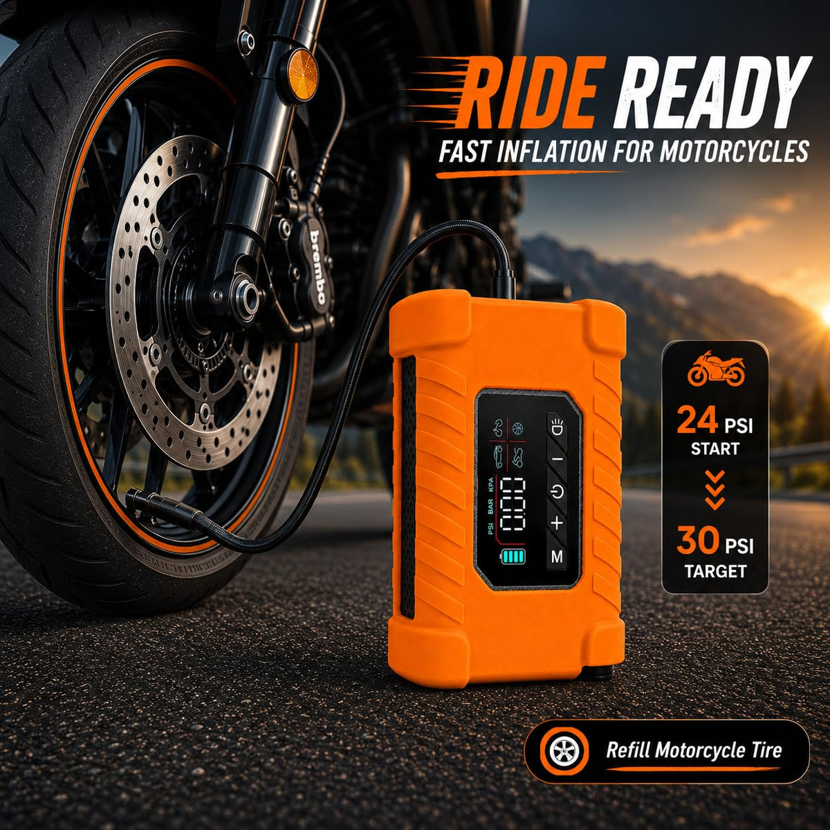 140PSI Cordless Air Pump L90282