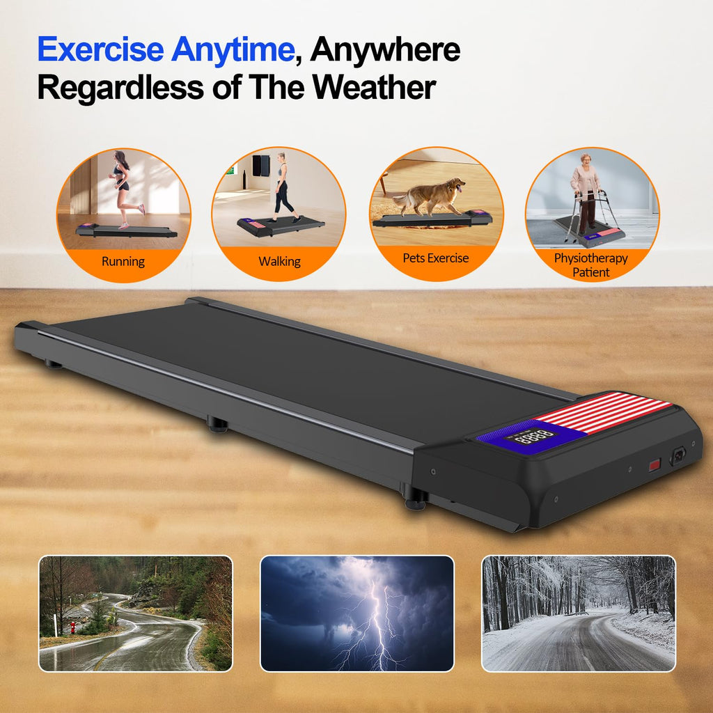 Under Desk Treadmill with 5% Incline A895854