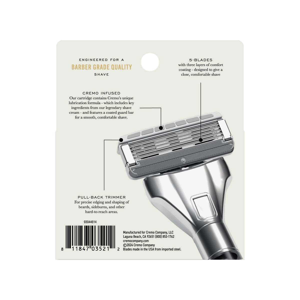 5 Blade Razors Refills, 4 ct G31253
