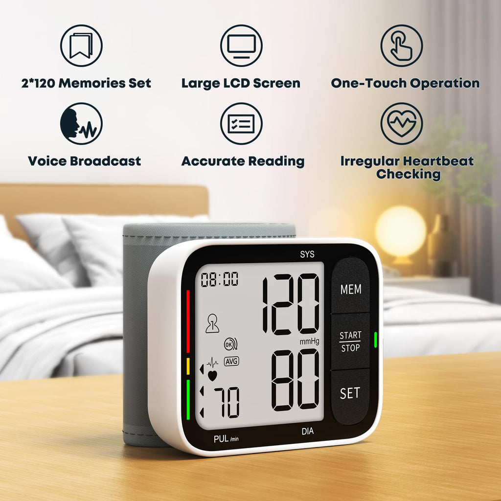 Wrist Blood Pressure Monitor J8720