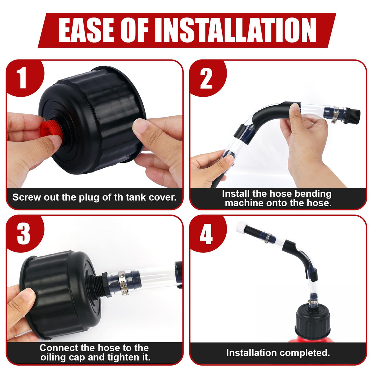 5 Gallon Fuel Jug Hose and Cap Kit M39324