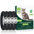 Black 4-Pack Cat Flea and Tick Collar J973