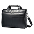 Leather Slim Briefcase D31596