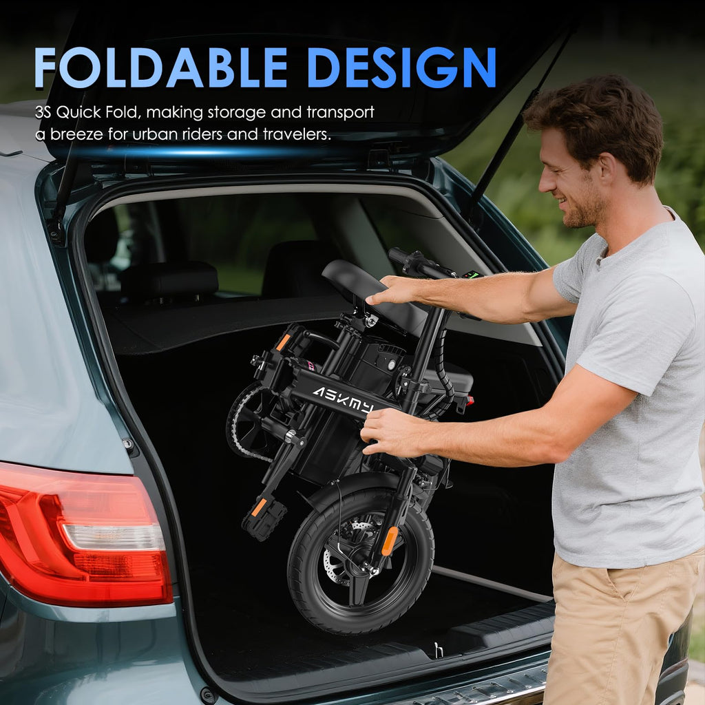 Foldable 14 Inch Electric Bike E7541