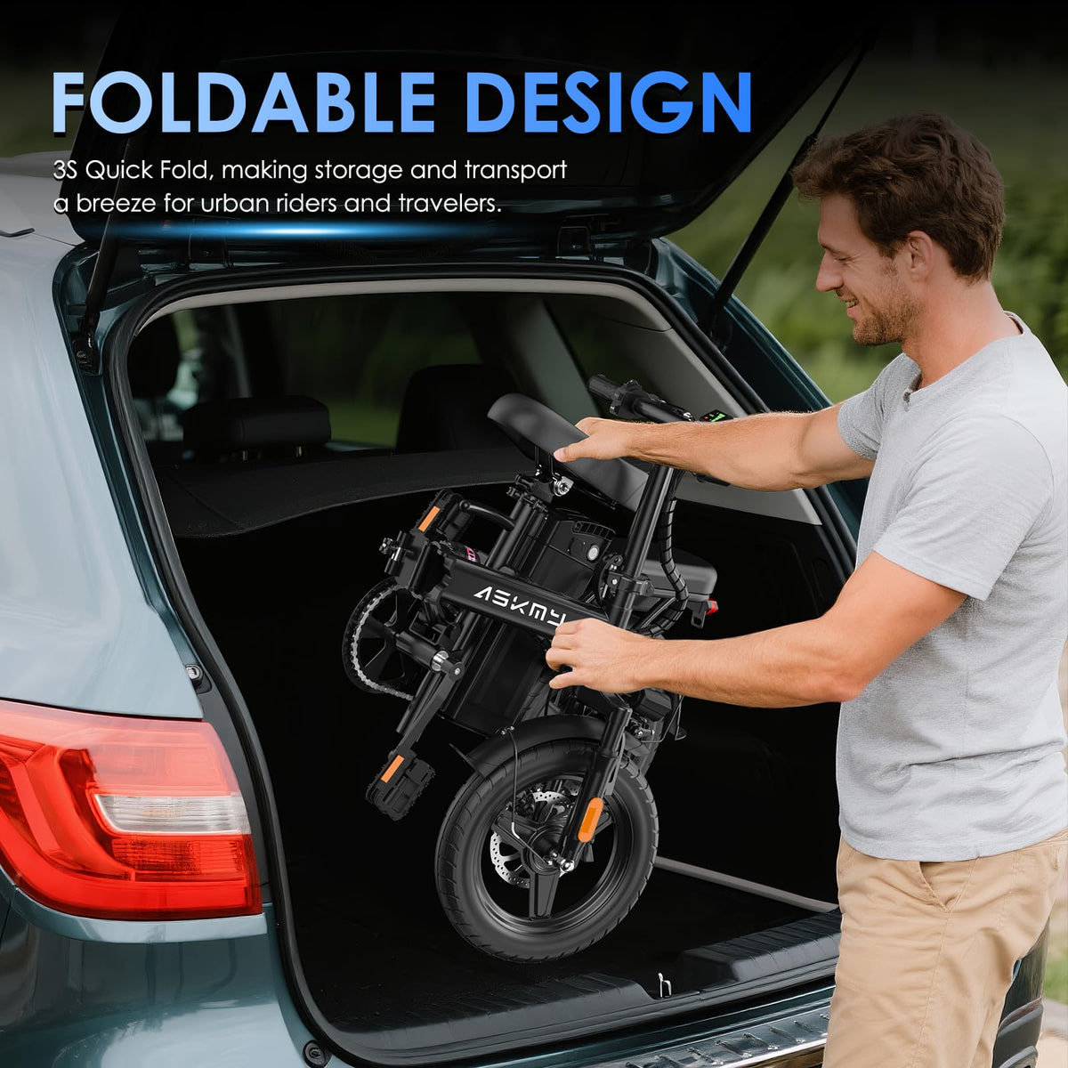 Foldable 14 Inch Electric Bike E7541