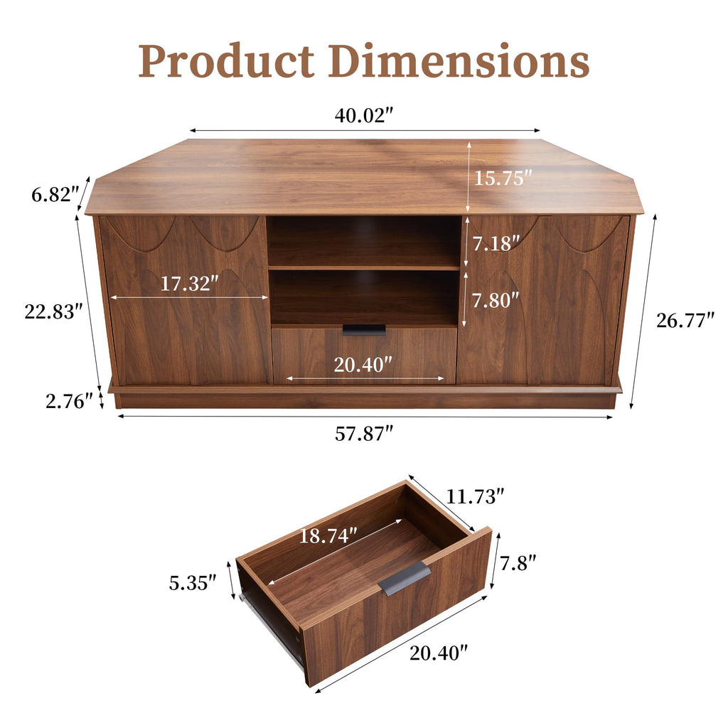 Corner TV Stand up to 65 inch F489291