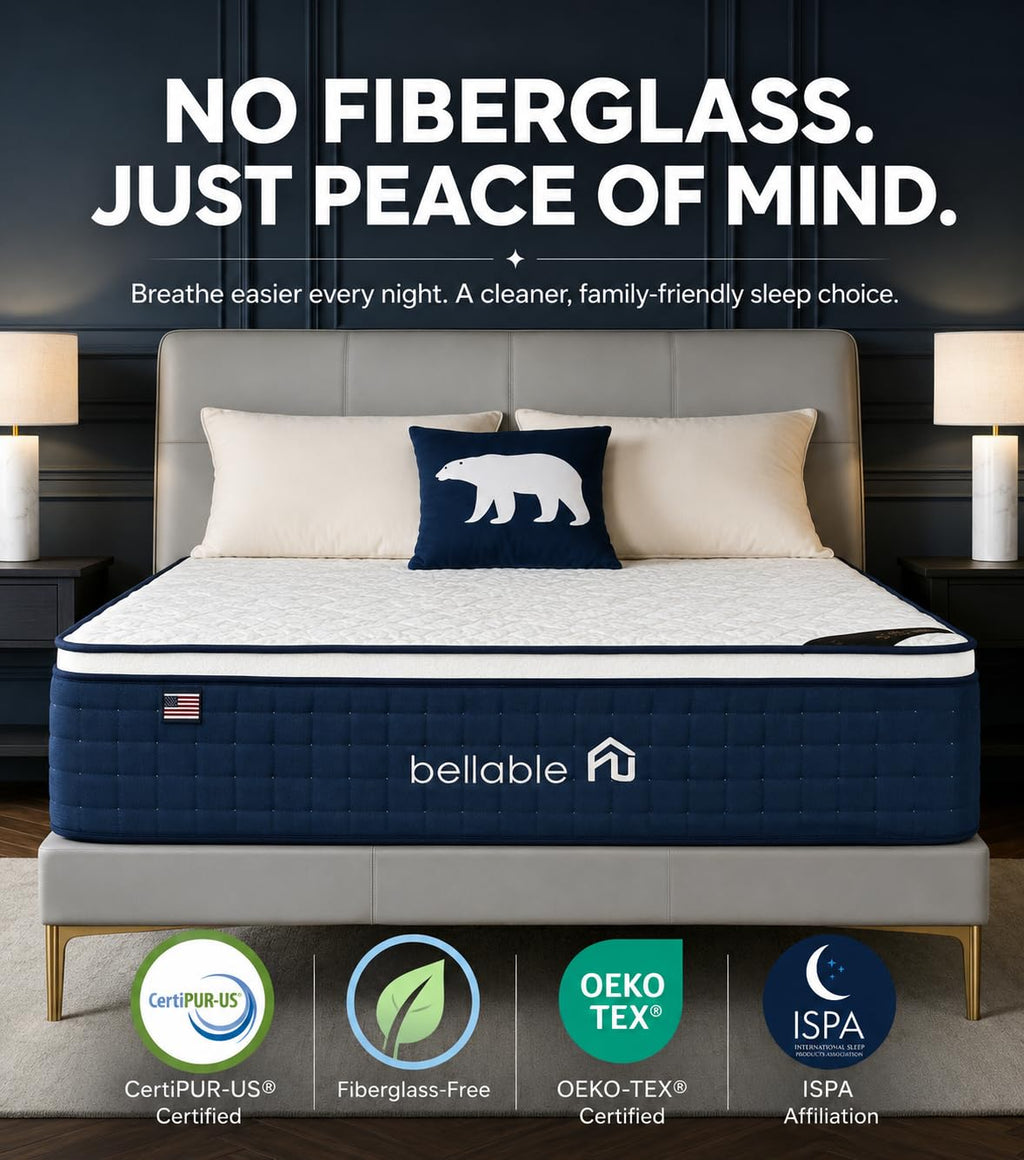 Full XL 14 Inch Cooling Gel Memory Foam Pocket Spring Mattress U157718