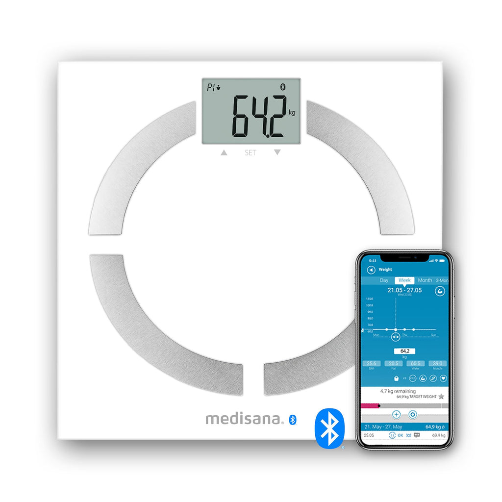 White 180 kg Body Analysis Scale M50874