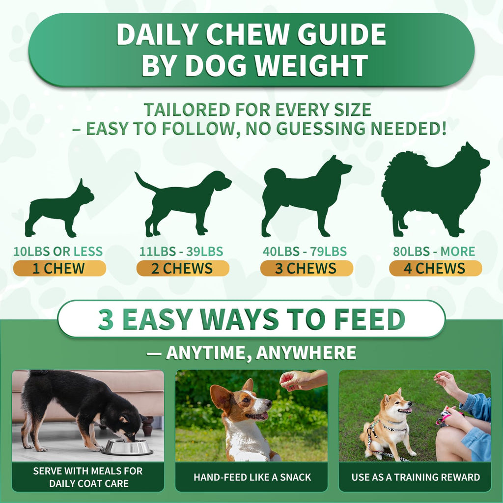 Flea and Tick Prevention for Dogs Chewables H10086