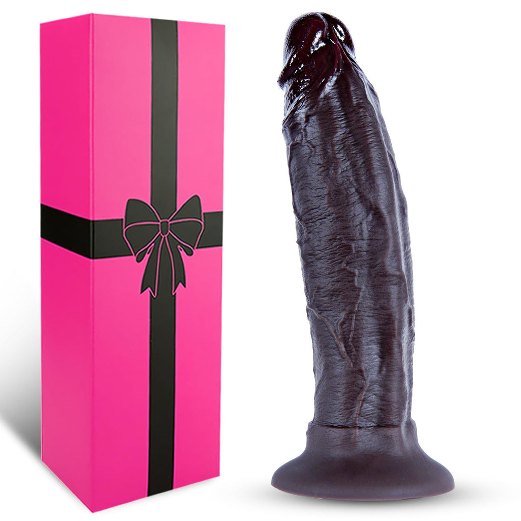 7 Inch Dual Density Silicone Dildo with Suction Cup H476458