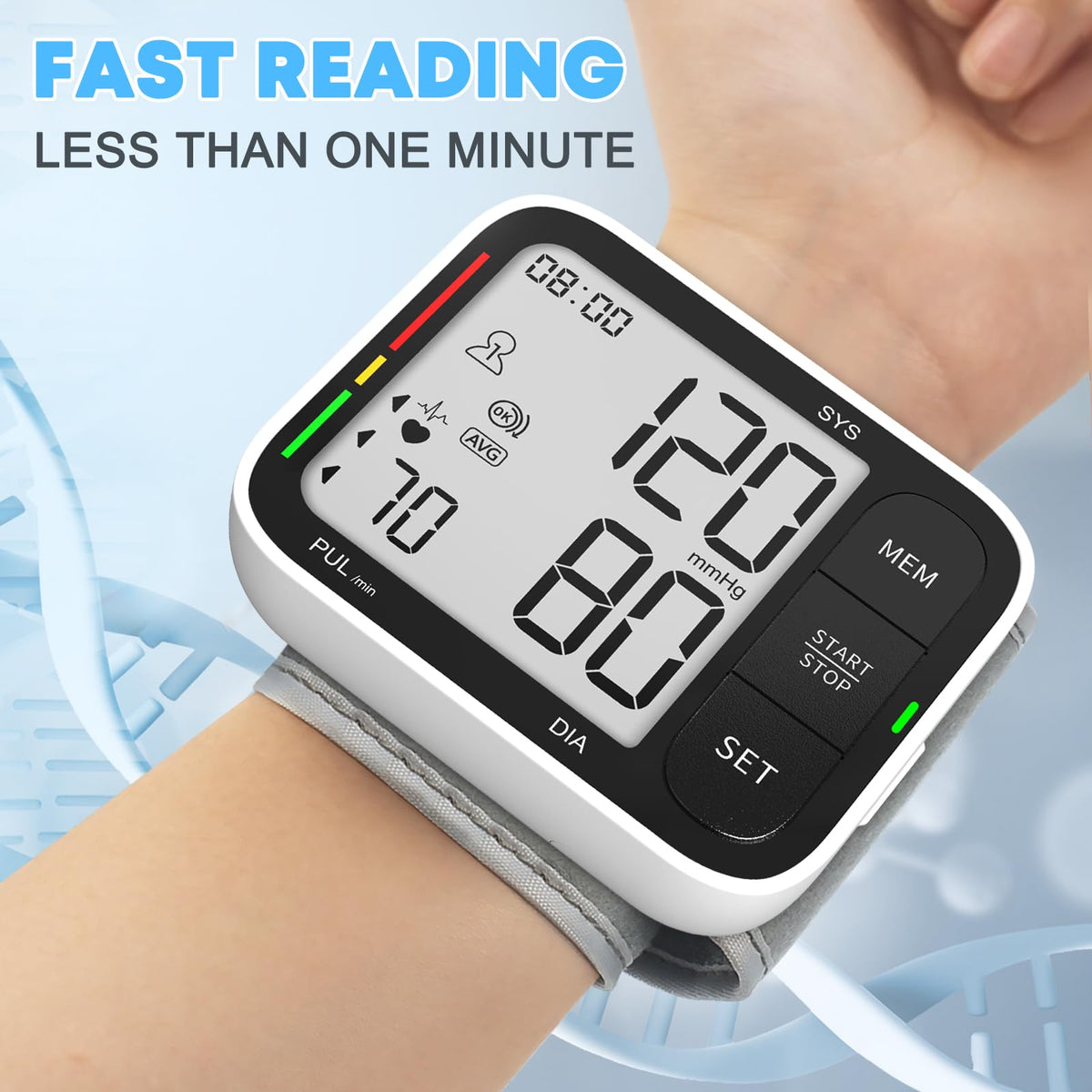 Wrist Blood Pressure Monitor J8720