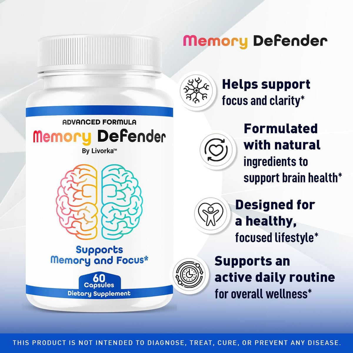 Memory Supplement 180 Capsules Q63984