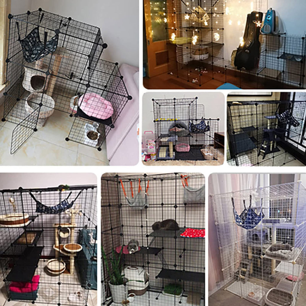 Metal Wire Small Animal Cage 147 * 147 * 146cm A857