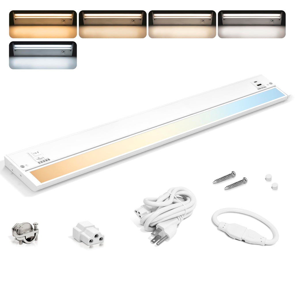 LED Under Cabinet Lighting 24 Inch White E343
