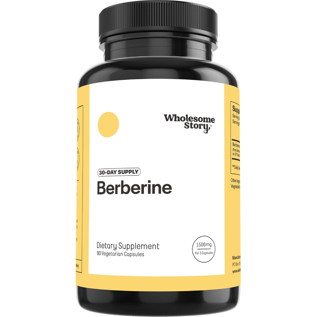 Berberine Supplement 1500mg 90 Capsules F540886