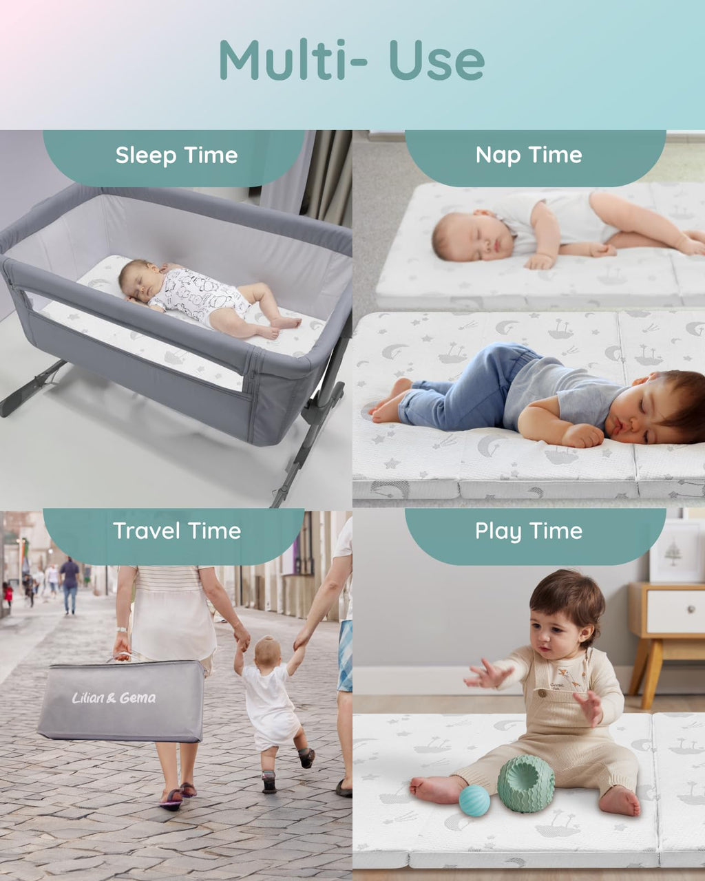 Pack and Play Mattress 38"x26"x1.5" S3761