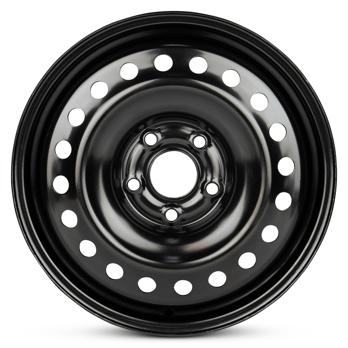 16 Inch Black Steel Rim E509